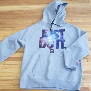 Rare Nike Just Do It Hoodie Galaxy Logo